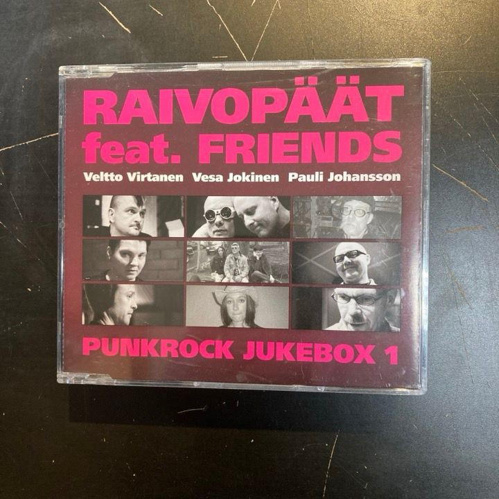 Raivopäät Feat. Friends - Punkrock Jukebox 1 CD (VG+/M-) -punk rock-